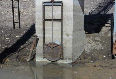 Rusted valve
