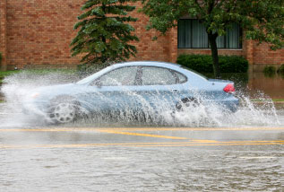 Photo of Driving thru water