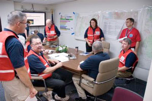 Photo of tabletop exercise